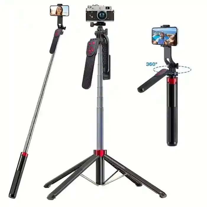 Neepho NP-L7 Selfie Stick Monopod Tripod Remote Bluetooth Mobile Camera